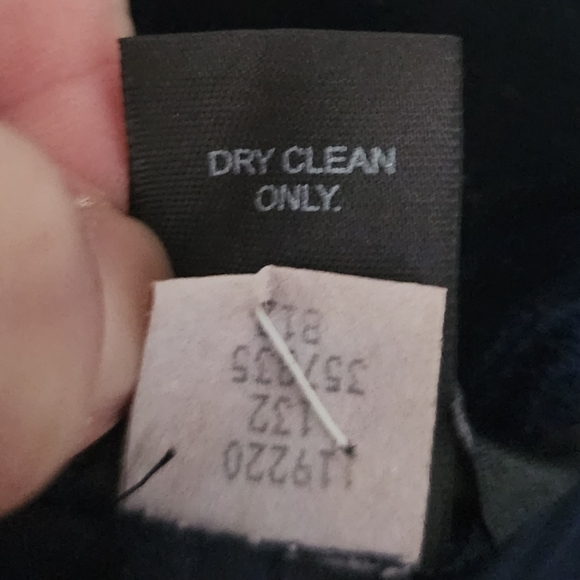 Moda International Blue Velvet Velour Cocktail Dress Women's Size Small S EUC - Picture 6 of 6